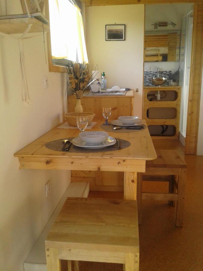 Tiny House Sur La Presqu'Ile Sauvage Hotel Lanmodez ภายนอก รูปภาพ