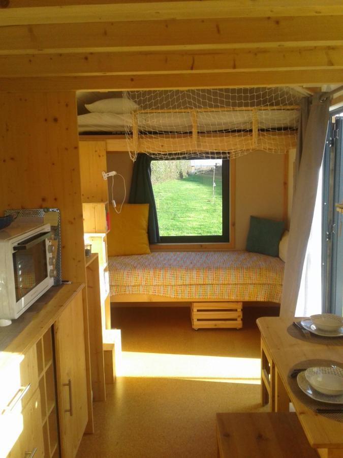 Tiny House Sur La Presqu'Ile Sauvage Hotel Lanmodez ภายนอก รูปภาพ
