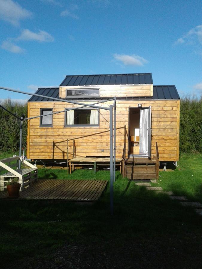 Tiny House Sur La Presqu'Ile Sauvage Hotel Lanmodez ภายนอก รูปภาพ